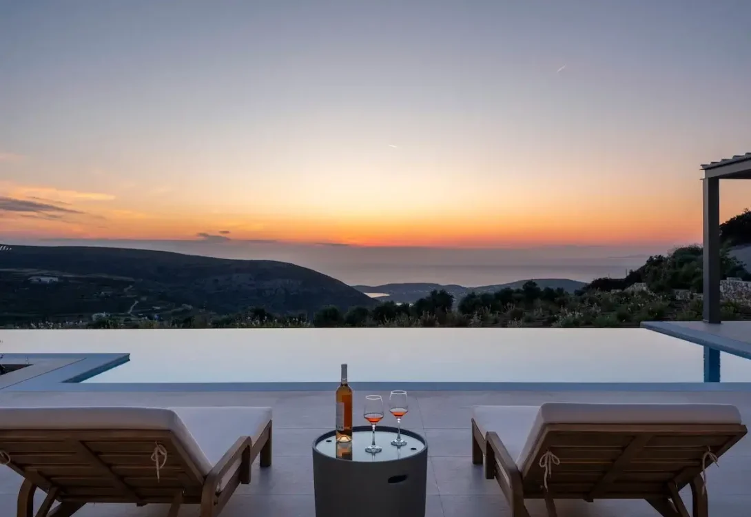 Plastires villas 3bd infinity pool villa 45