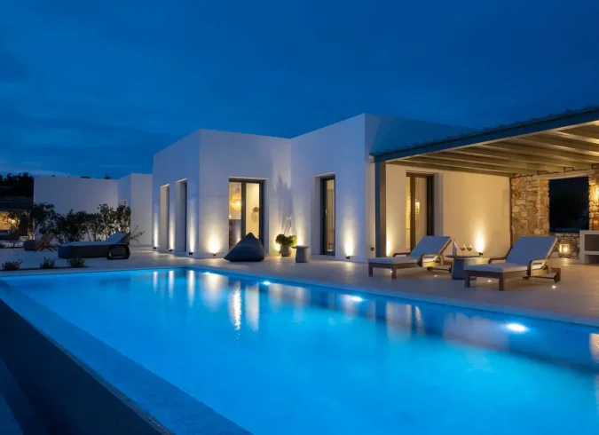 Plastires Villas: Sunset Serenity