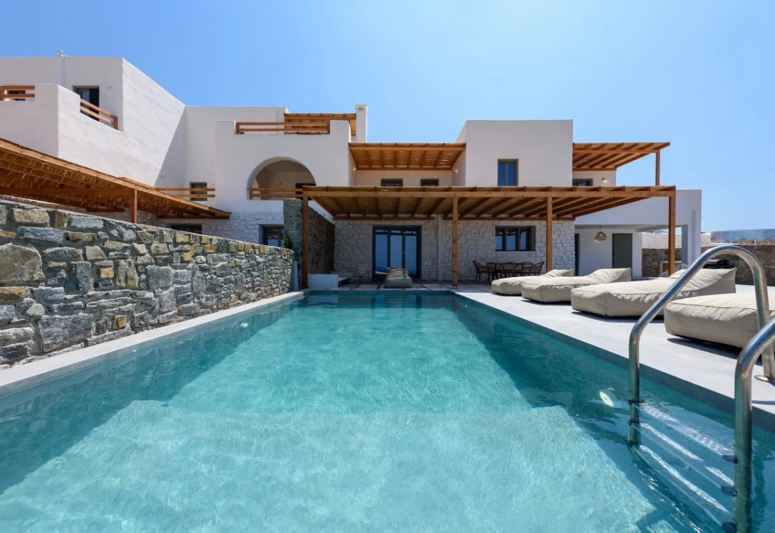 aegean gem villa with private pool in paros 1