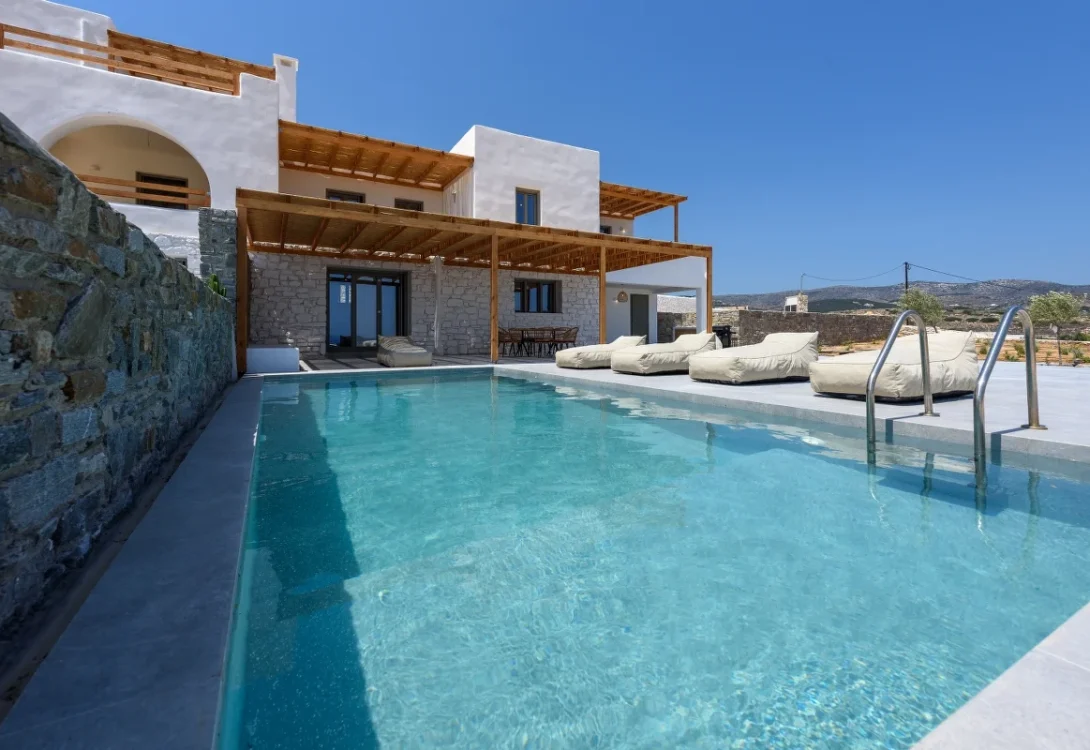 aegean gem villa with private pool in paros 2